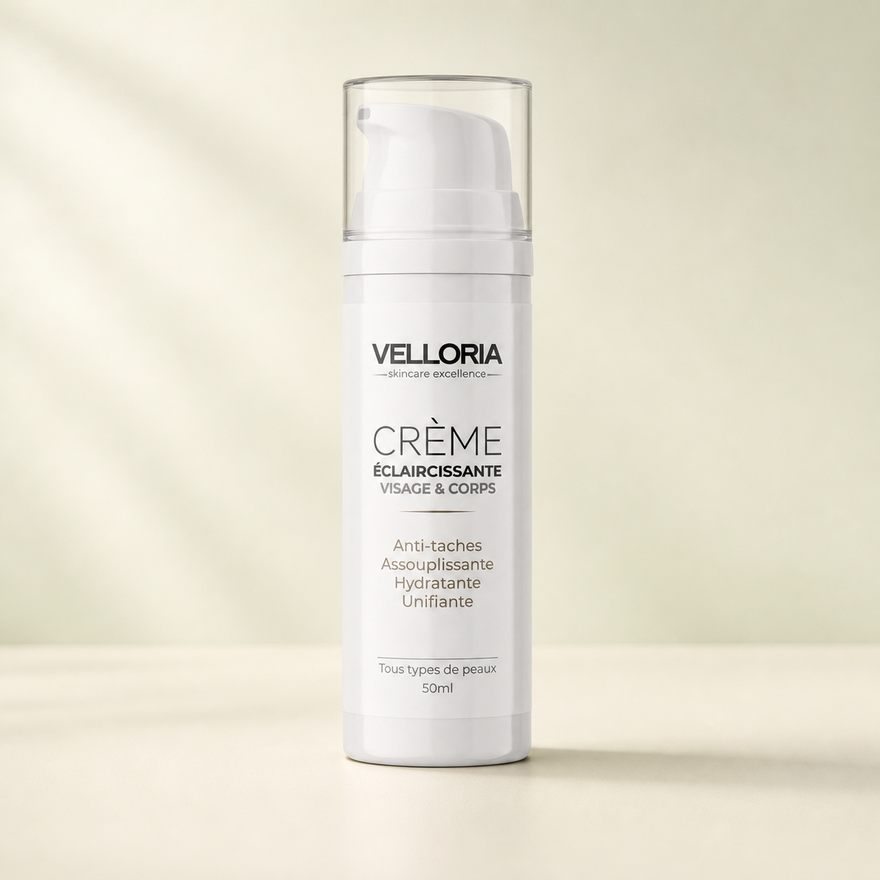 Crème Éclaircissante Visage & Corps
